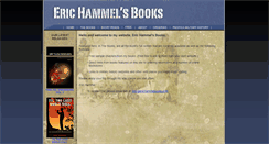 Desktop Screenshot of erichammelbooks.com